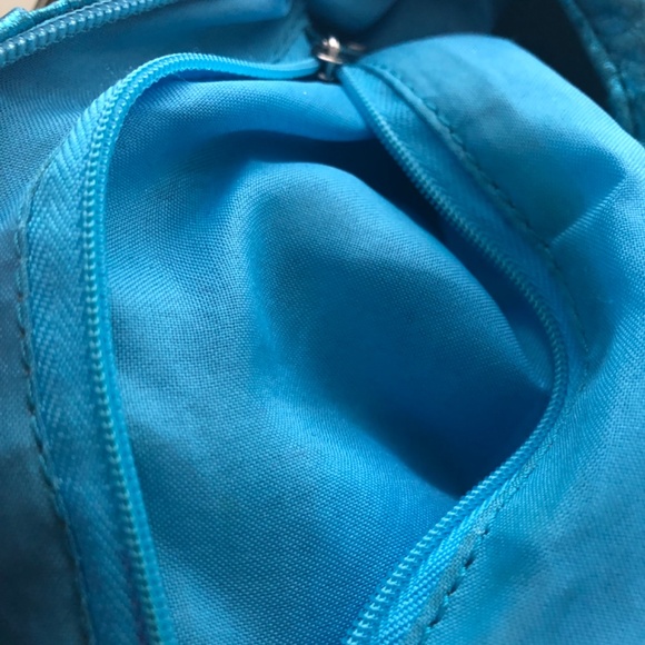 Mermaid Blue Metallic Bracelet Bag UNIQUE (Good Condition) So Unique & Cute - Picture 9 of 12